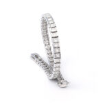 Βραχιόλι μπριγιάν με φυσικά διαμάντια / monopetro.com.gr