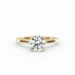 18K Yellow Gold Diamond Ring