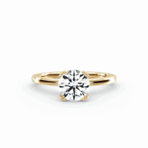 18K Yellow Gold Diamond Ring