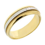 Χειροποίητες βέρες δίχρωμες σε μεγάλη συλλογή