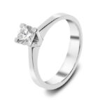 Engagement Ring 18k With Diamond - Ketsetzoglou.com