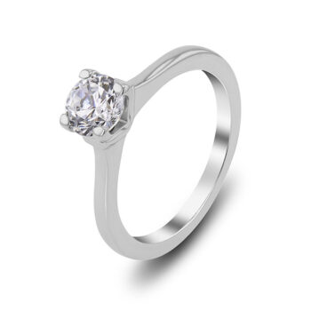 18 carats diamond solitaire ring