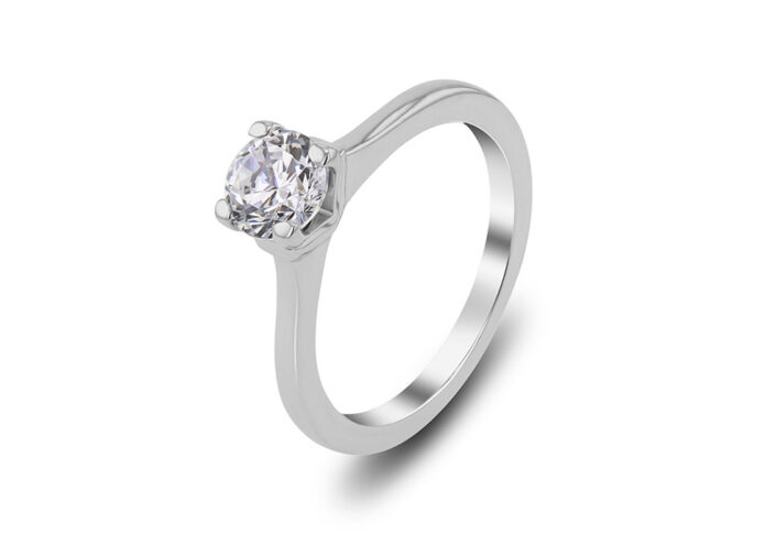 18 carats diamond solitaire ring