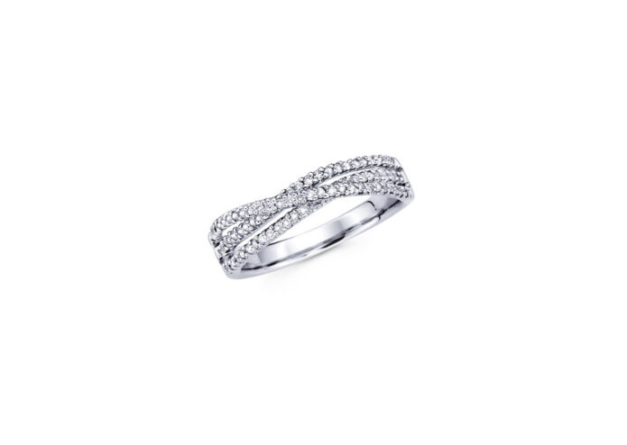 Δαχτυλίδι αρραβώνα λευκόχρυσο κ18 με διαμάντια - monopetro.com.gr