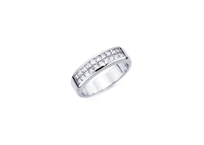 Δαχτυλίδι Αρραβώνα η Γάμου Λευκόχρυσο /Κόσμημα Κετσέτζογλου