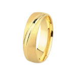 Χρυσή Βέρα αρραβώνα ανατομική - Ketsetzoglou Wedding Rings