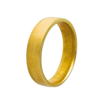 Χρυσές βέρες κλασικές σε ματ φινίρισμα - Ketsetzoglou Rings