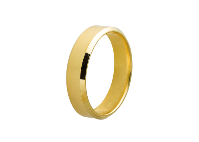 Χρυσές βέρες σε ματ φινίρισμα - Ketsetzoglou Wedding Rings