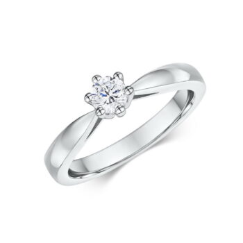 Solitaire ring with a beautiful diamond - Customer care  0030 2103615006