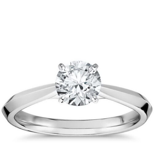 Μονόπετρο δαχτυλίδι λευκόχρυσο με GIA - Diamond Ring Athens