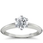 Solitaire Diamond Ring for Proposal - 35 Voukourestiou St Greece