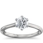 Μονόπετρο για πρόταση γάμου με πιστοποίηση