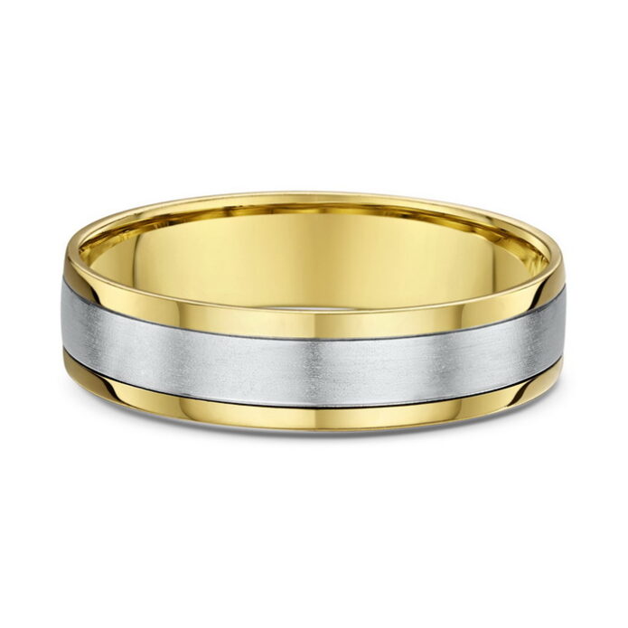 Βέρες γάμου δίχρωμες χειροποίητες - Ketsetzoglou Wedding Rings