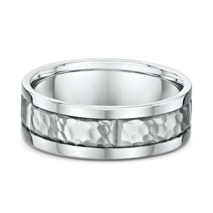 Βέρες λευκόχρυσες σφυρήλατες γάμου - Ketsetzoglou Rings