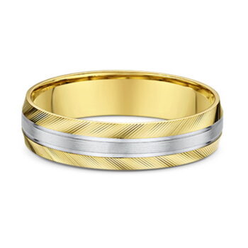 Χειροποίητες βέρες γάμου δίχρωμες- Ketsetzoglou Wedding Rings