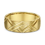 Χρυσές βέρες γάμου με σχέδιο - Ketsetzoglou Jewellery Athens