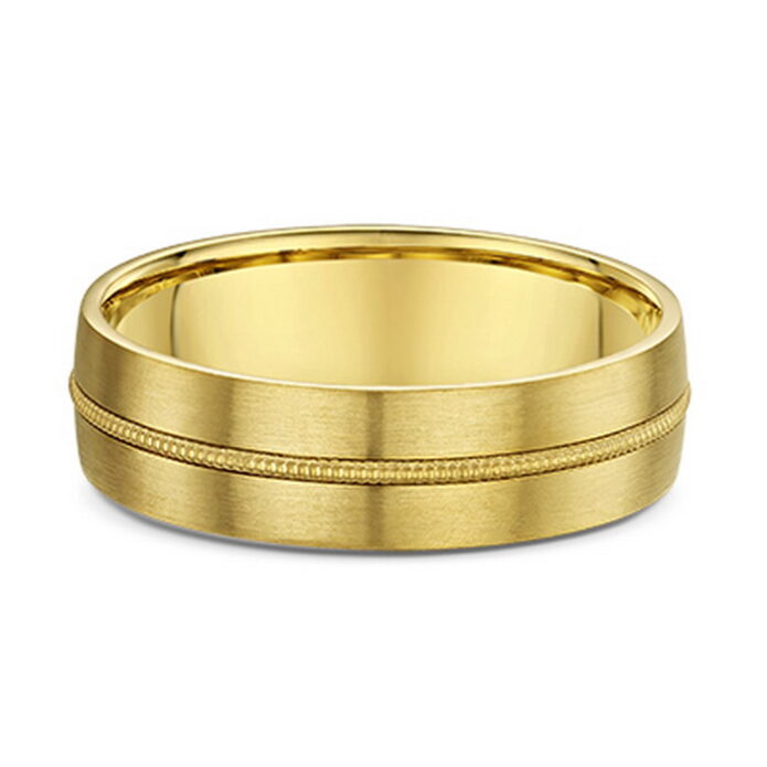 Χρυσές βέρες γάμου με σχέδιο - Ketsetzoglou Wedding Rings
