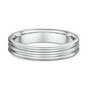 Χειροποίητες βέρες λευκόχρυσες γάμου  - Ring Ketsetzoglou