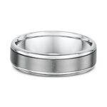 Βέρες λευκόχρυσες σε απλό σχέδιο- Ketsetzoglou Wedding Rings