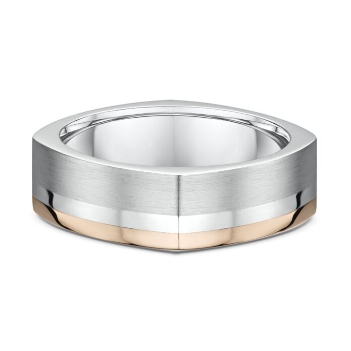 Βέρες δίχρωμες με σχέδιο κομψό - Ketsetzoglou Wedding Rings
