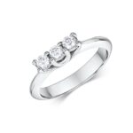 Μονόπετρο δαχτυλίδι με μπριγιάν Κ18 - Online monopetro.com.gr