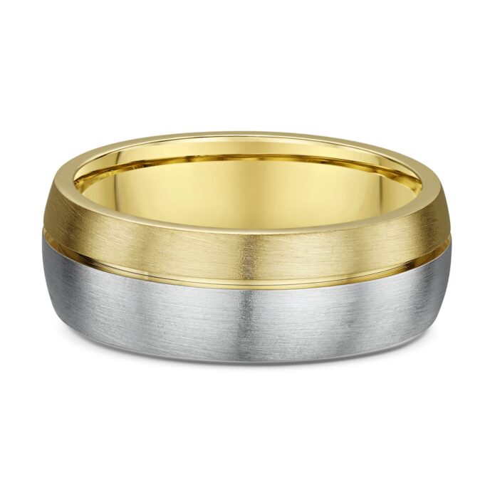 Βέρες δίχρωμες με σχέδιο ξεχωριστό - Ketsetzoglou Rings