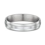 Βέρες λευκόχρυσες με σχέδιο - Online eshop Ketsetzoglou.com