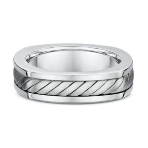 Βερες λευκοχρυσες σε μοντερνα γραμμη - Ketsetzoglou Rings