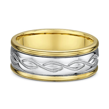 Ιδανικές βέρες γάμου δίχρωμες - Ketsetzoglou Wedding Rings