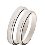 νυφικές βέρες λευκόχρυσες για γάμο - Ketsetzoglou Wedding Rings