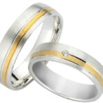 Βερες διχρωμες γαμου με λεπτομερειες - Ketsetzoglou Jewellery