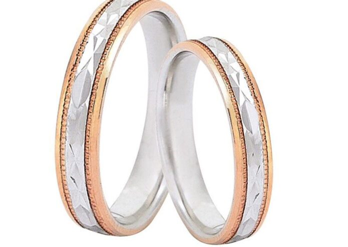 Βέρες σε δύο πολύτιμα μέταλλα - Ketsetzoglou Wedding Rings