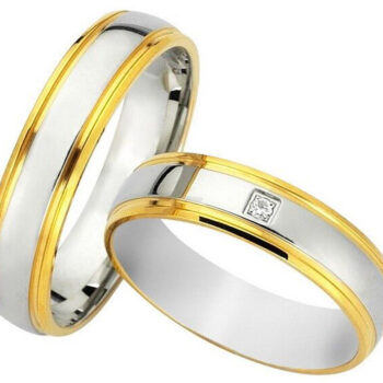 νεες τασεις στις διχρωμες βερες - Ketsetzoglou Wedding Rings