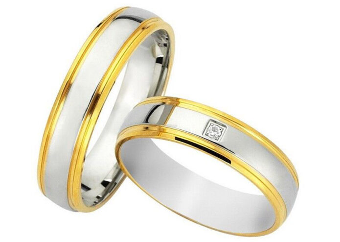 νεες τασεις στις διχρωμες βερες - Ketsetzoglou Wedding Rings