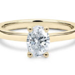 Μονόπετρο δαχτυλίδι σύμβολο αιώνιας αγάπης