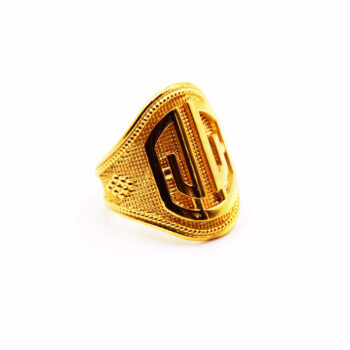 Δαχτυλίδι χρυσό σε αρχαϊκό σχέδιο - Online eshop monopetro.com.gr