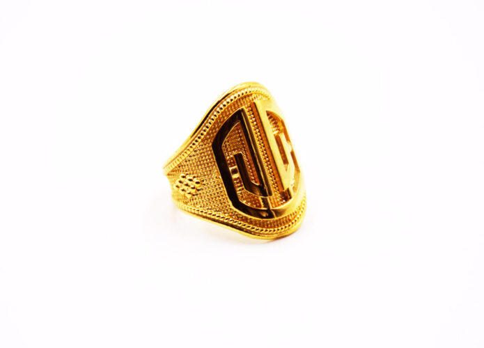 Δαχτυλίδι χρυσό σε αρχαϊκό σχέδιο - Online eshop monopetro.com.gr