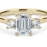 Μονόπετρο δαχτυλίδι σε χρυσό Κ18 καρατίων - Ketsetzoglou