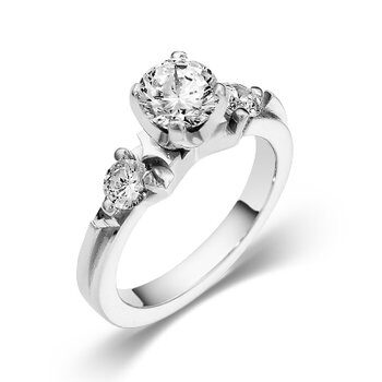 Μονόπετρα δαχτυλίδια με διαμάντια πιστοποιημένα | Diamond Ring