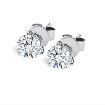 Νυφικά σκουλαρίκια με διαμάντια - Online eshop monopetro.com.gr