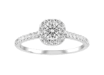 Μονόπετρα δαχτυλίδια μπριγιάν 18κ-Ketsetzoglou Natural Diamond