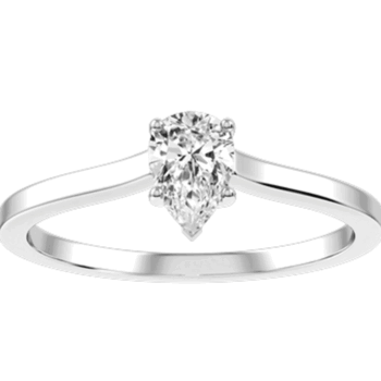 Μονόπετρο με διαμάντια 18κ καρατίων - Ketsetzoglou Diamond