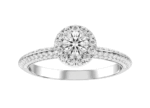 Λευκόχρυσο δαχτυλίδι με διαμάντια - Ketsetzoglou Diamond Athens