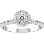Λευκόχρυσο δαχτυλίδι με διαμάντια - Ketsetzoglou Diamond Athens