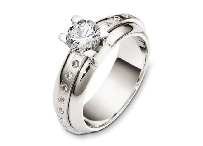 Δαχτυλίδι με διαμάντια για γάμο
