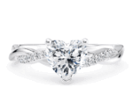 Λευκόχρυσο μονόπετρο μπριγιάν 18κ - Ketsetzoglou Diamond