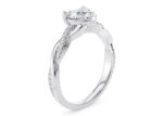 Λευκόχρυσο μονόπετρο μπριγιάν 18κ - Ketsetzoglou Diamond