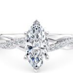 Μονόπετρο μπριγιάν λευκόχρυσο 18κ - Ketsetzoglou Diamond Ring