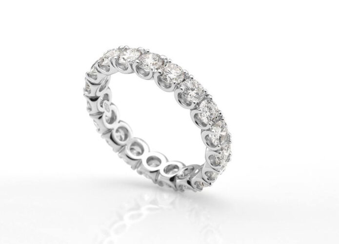 Δαχτυλίδι αρραβώνα γάμου με διαμάντια