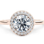 Ροζέτα μονόπετρο δαχτυλίδι με διαμάντια - Ketsetzoglou Jewellery